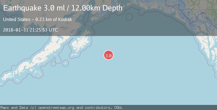 Map of GULF OF ALASKA