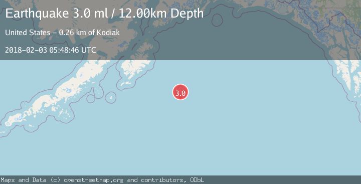 Map of GULF OF ALASKA