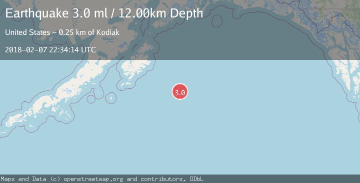 Map of GULF OF ALASKA