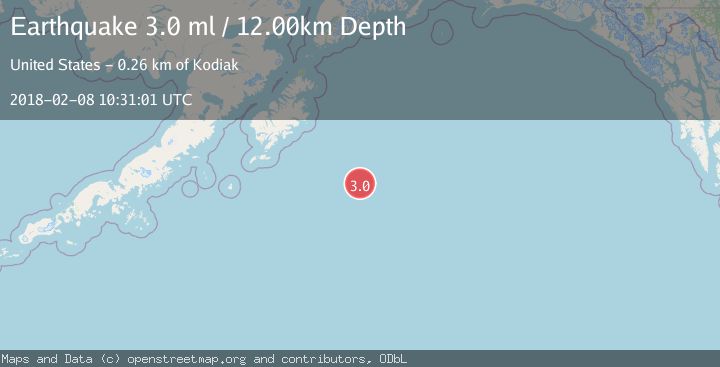 Map of GULF OF ALASKA