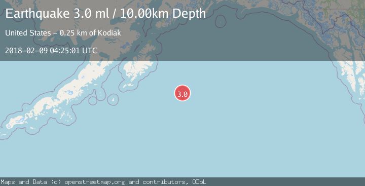 Map of GULF OF ALASKA