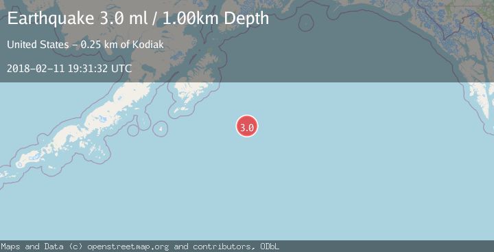 Map of GULF OF ALASKA