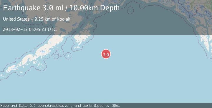 Map of GULF OF ALASKA