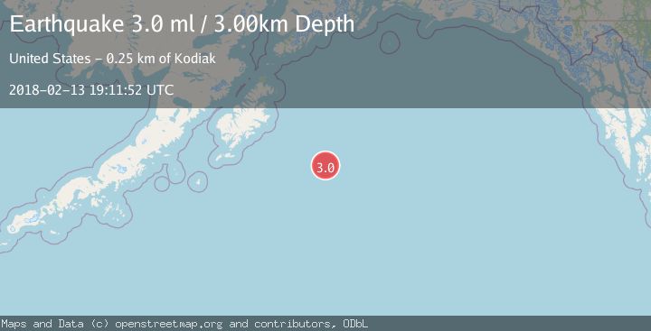 Map of GULF OF ALASKA