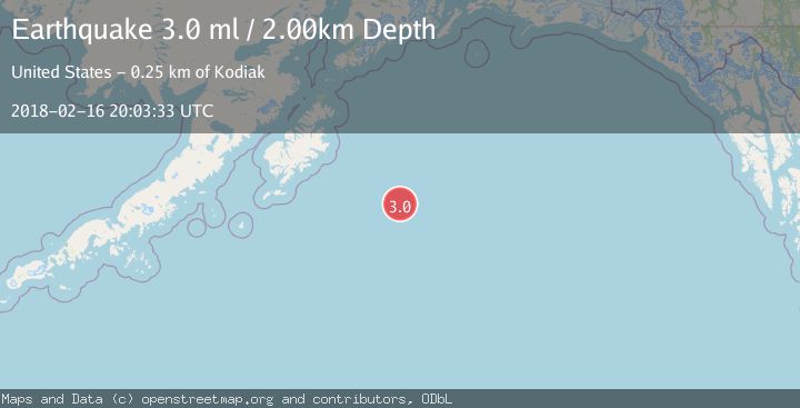 Map of GULF OF ALASKA