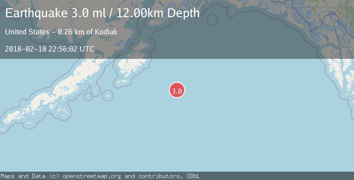 Map of GULF OF ALASKA