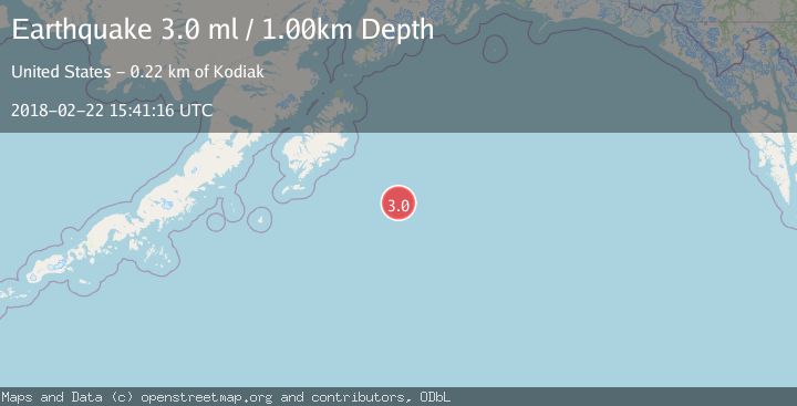Map of GULF OF ALASKA