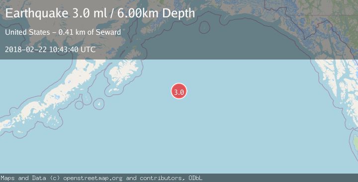 Map of GULF OF ALASKA