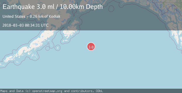 Map of GULF OF ALASKA