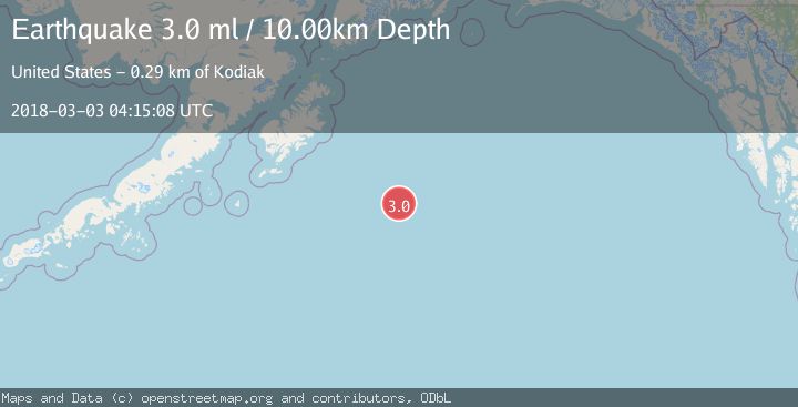Map of GULF OF ALASKA