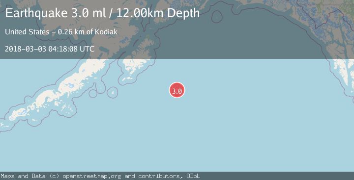 Map of GULF OF ALASKA