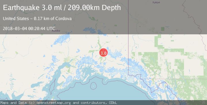 Map of SOUTHERN ALASKA