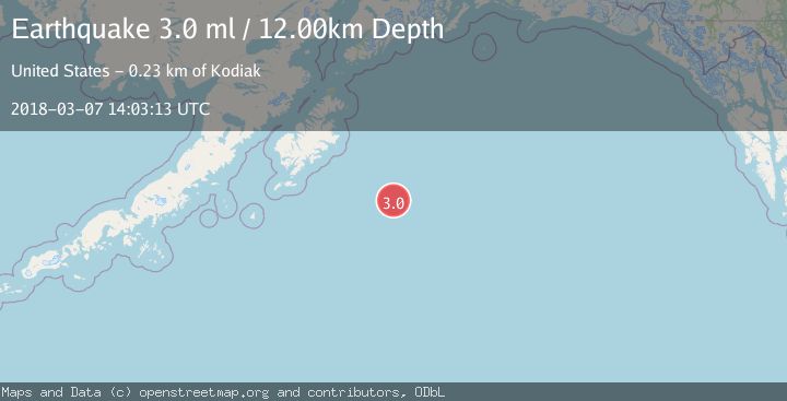 Map of GULF OF ALASKA