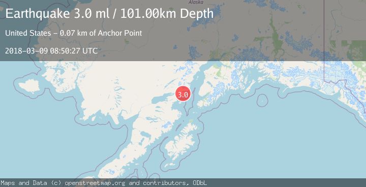 Map of SOUTHERN ALASKA