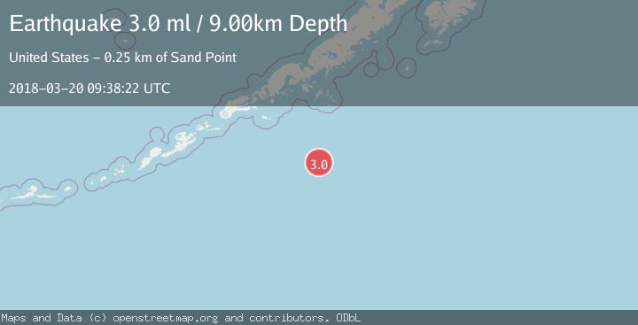 Map of SOUTH OF ALASKA