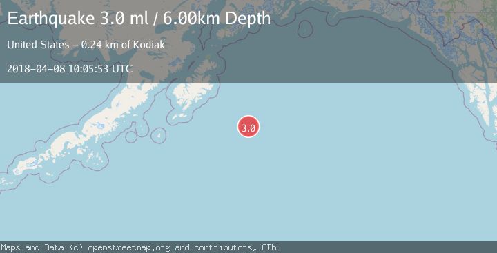 Map of GULF OF ALASKA