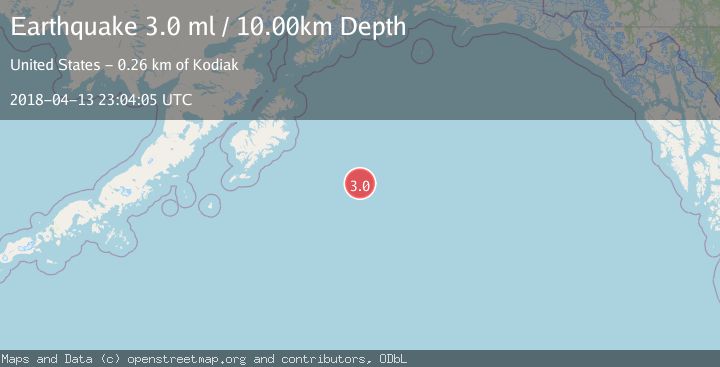 Map of GULF OF ALASKA