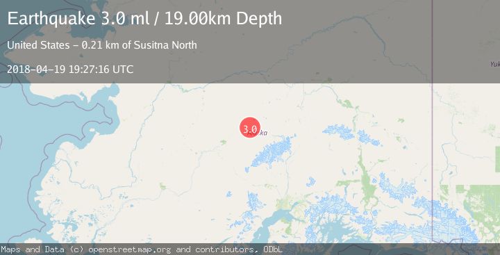 Map of CENTRAL ALASKA