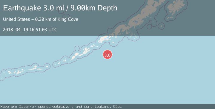 Map of UNIMAK ISLAND REGION, ALASKA