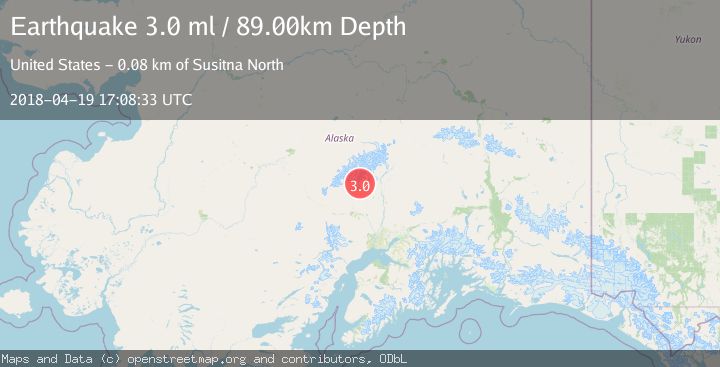 Map of CENTRAL ALASKA