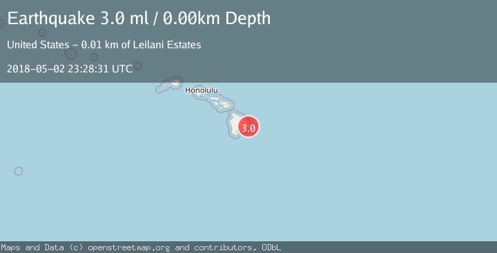 Map of HAWAII REGION, HAWAII