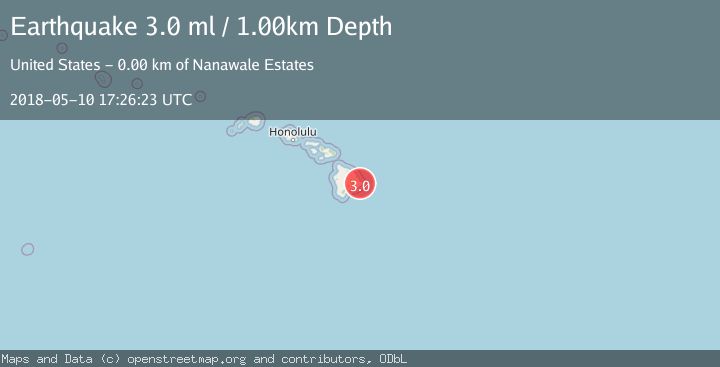 Map of HAWAII REGION, HAWAII