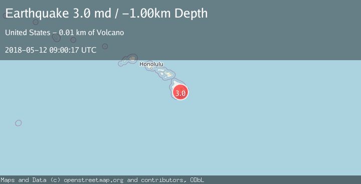 Map of ISLAND OF HAWAII, HAWAII