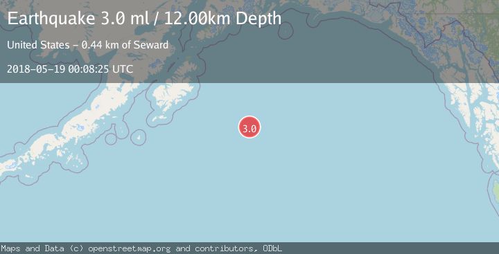 Map of GULF OF ALASKA