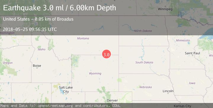 Map of EASTERN MONTANA