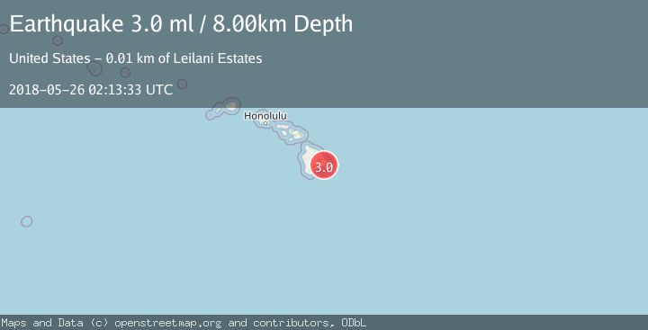 Map of HAWAII REGION, HAWAII