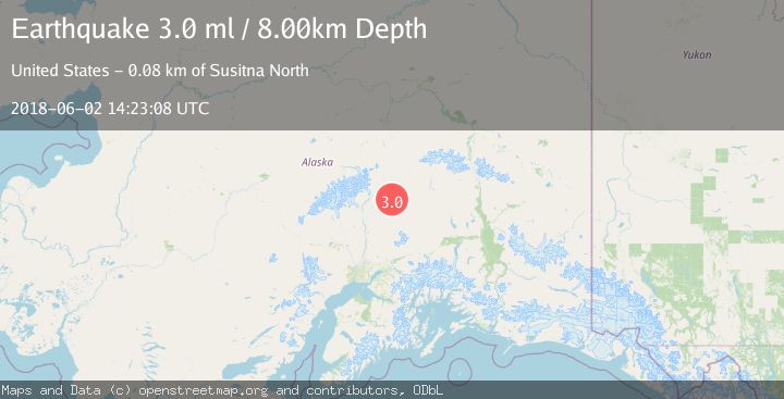 Map of CENTRAL ALASKA