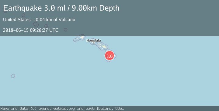 Map of ISLAND OF HAWAII, HAWAII