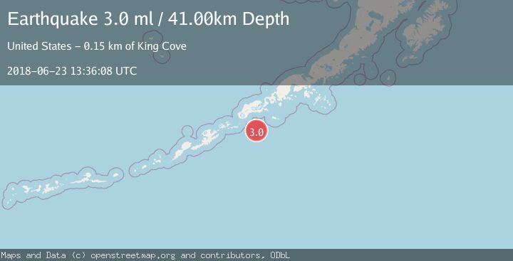 Map of UNIMAK ISLAND REGION, ALASKA