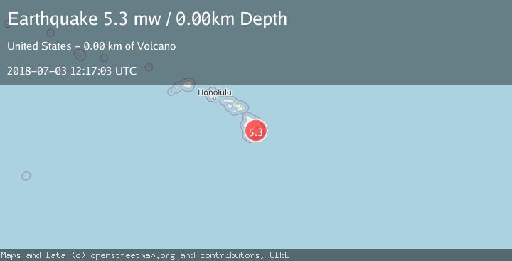 Map of ISLAND OF HAWAII, HAWAII