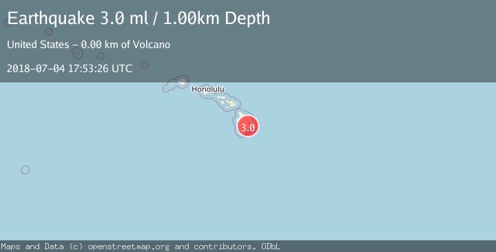 Map of ISLAND OF HAWAII, HAWAII
