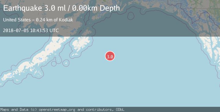 Map of GULF OF ALASKA