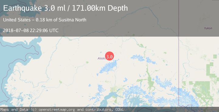 Map of CENTRAL ALASKA