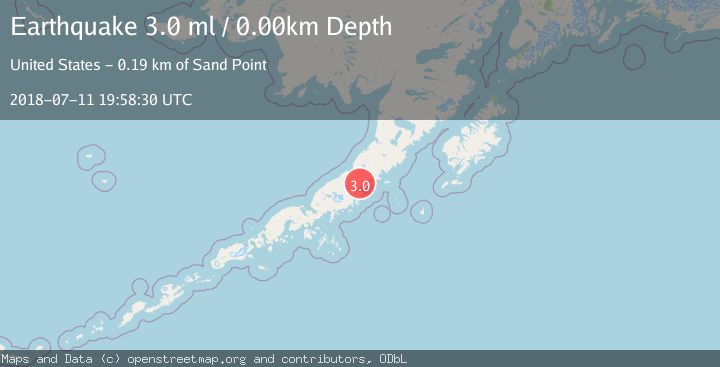 Map of ALASKA PENINSULA