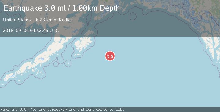 Map of GULF OF ALASKA