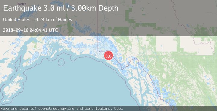 Map of SOUTHEASTERN ALASKA