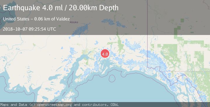 Map of SOUTHERN ALASKA