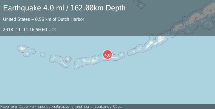 Map of ANDREANOF ISLANDS, ALEUTIAN IS.