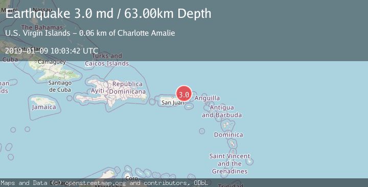 Map of PUERTO RICO REGION