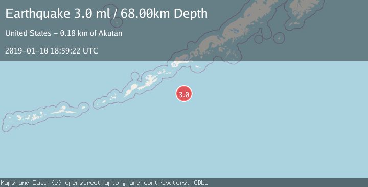 Map of UNIMAK ISLAND REGION, ALASKA