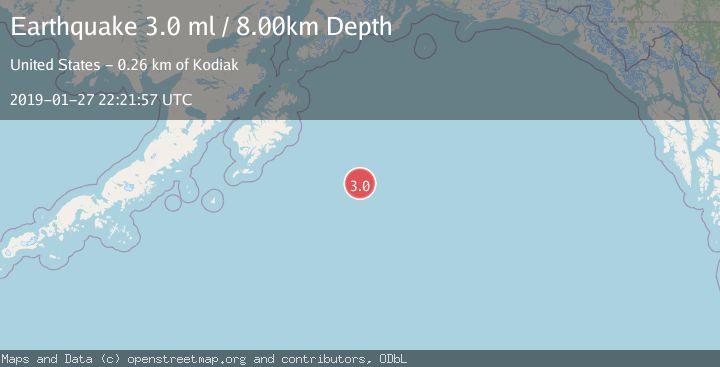 Map of GULF OF ALASKA