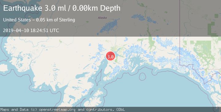Map of KENAI PENINSULA, ALASKA