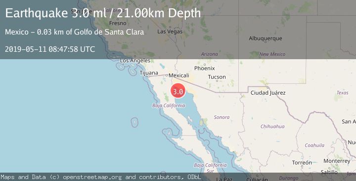 Map of GULF OF CALIFORNIA
