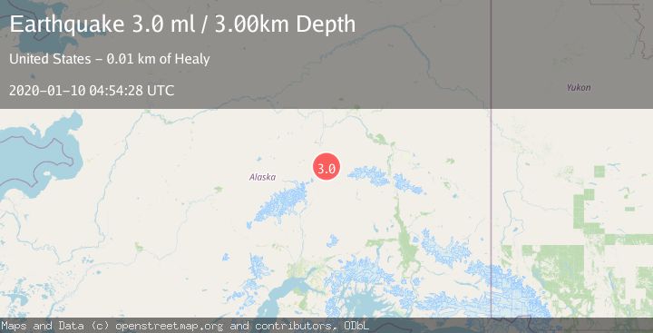 Map of CENTRAL ALASKA