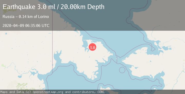 Map of CHUKOTKA, RUSSIA