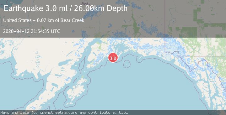 Map of KENAI PENINSULA, ALASKA